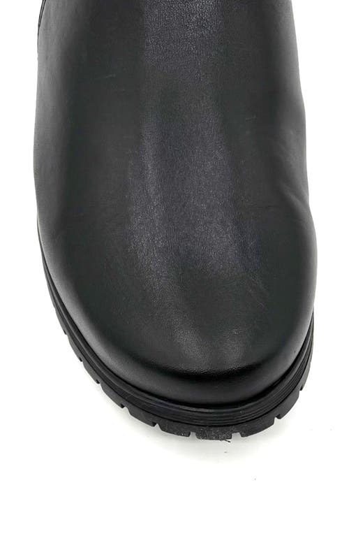 Chelsea Crew Shorty Wedge Bootie In Black