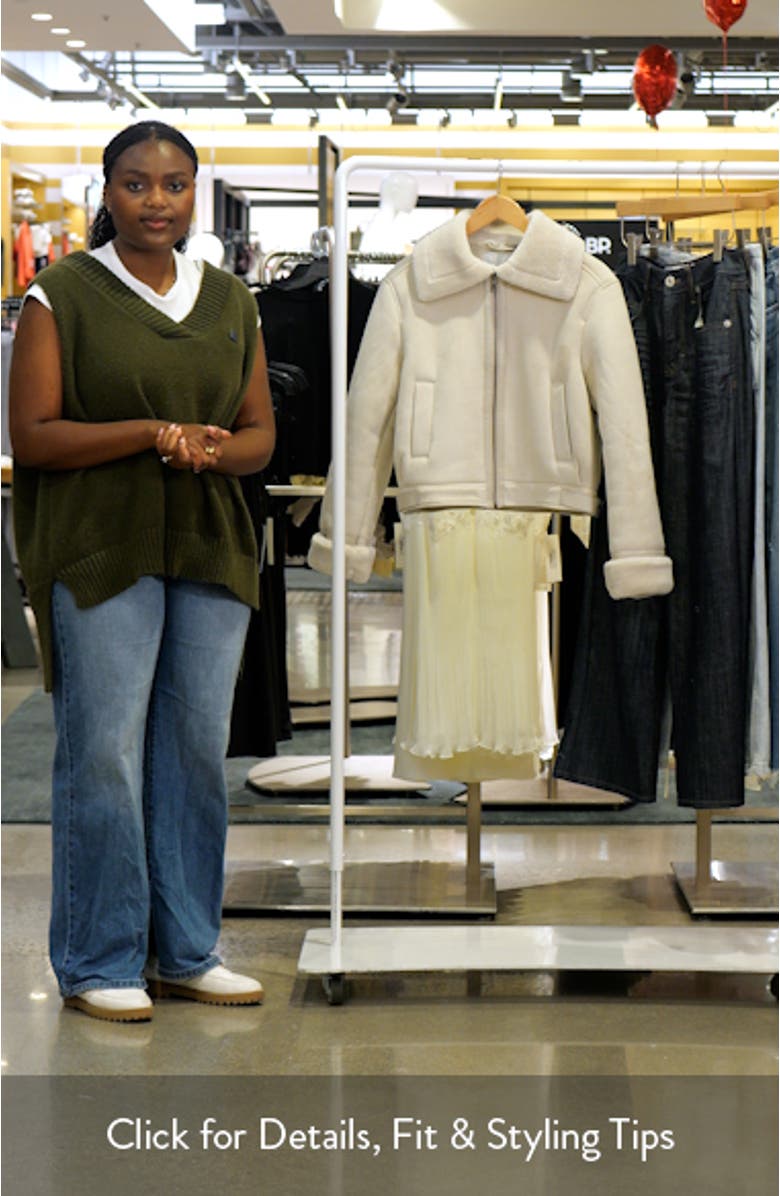 Montreal Faux Shearling Jacket, sales video thumbnail