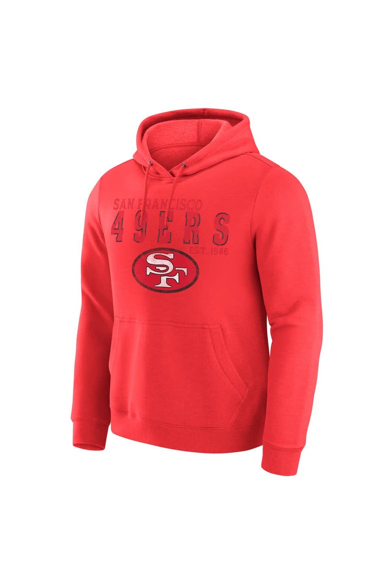 Men's Darius Rucker Collection by Fanatics  Scarlet San Francisco 49ers Hoodie, Alternate, color, Scarlet