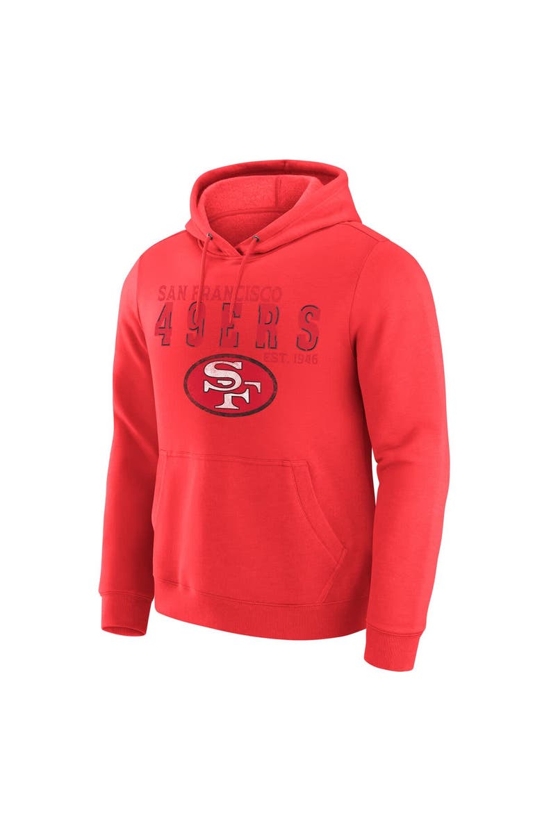 Darius Rucker Collection by Fanatics Men's Darius Rucker Collection by Fanatics  Scarlet San Francisco 49ers Hoodie, Alternate, color, Scarlet