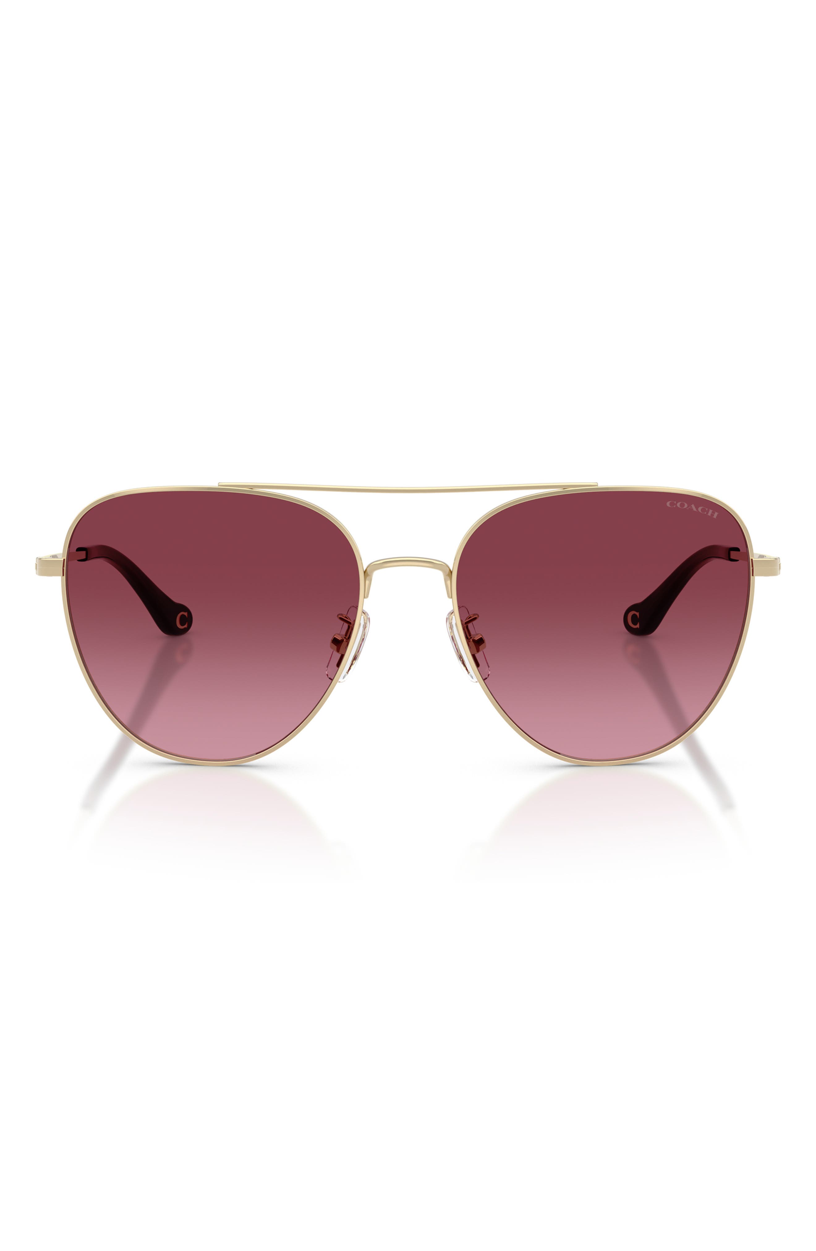 selected LIGHT GOLD / MERLOT GRADIENT