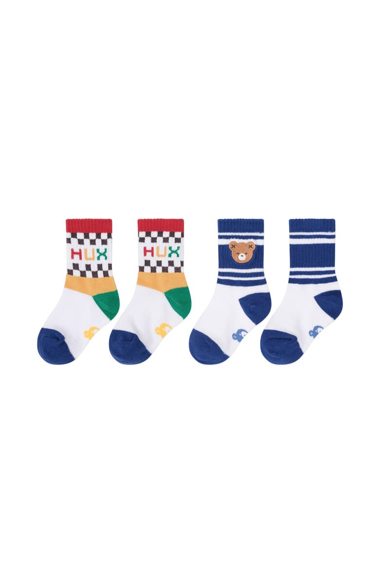 Huxbaby 2Pk Hux Sport Sock, Main, color, Multi