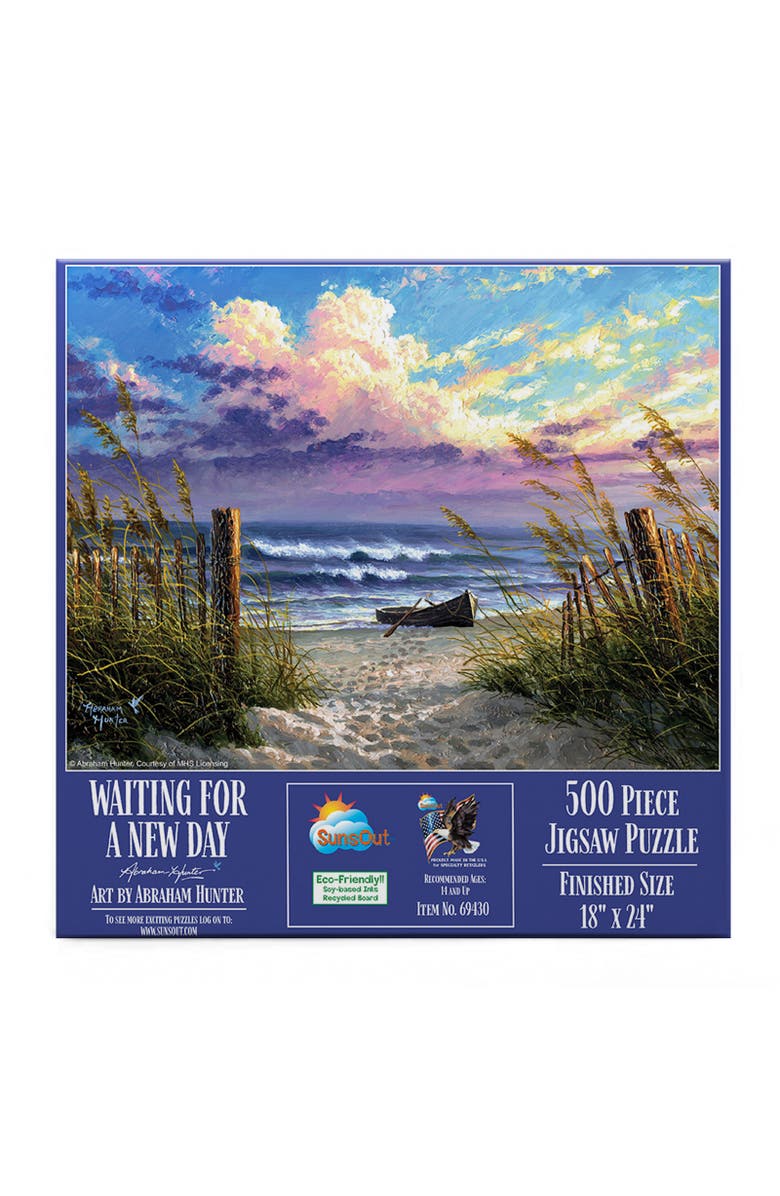 Sunsout Waiting for a New Day 500 piece Jigsaw Puzzle for Adults, Alternate, color, Multicolor