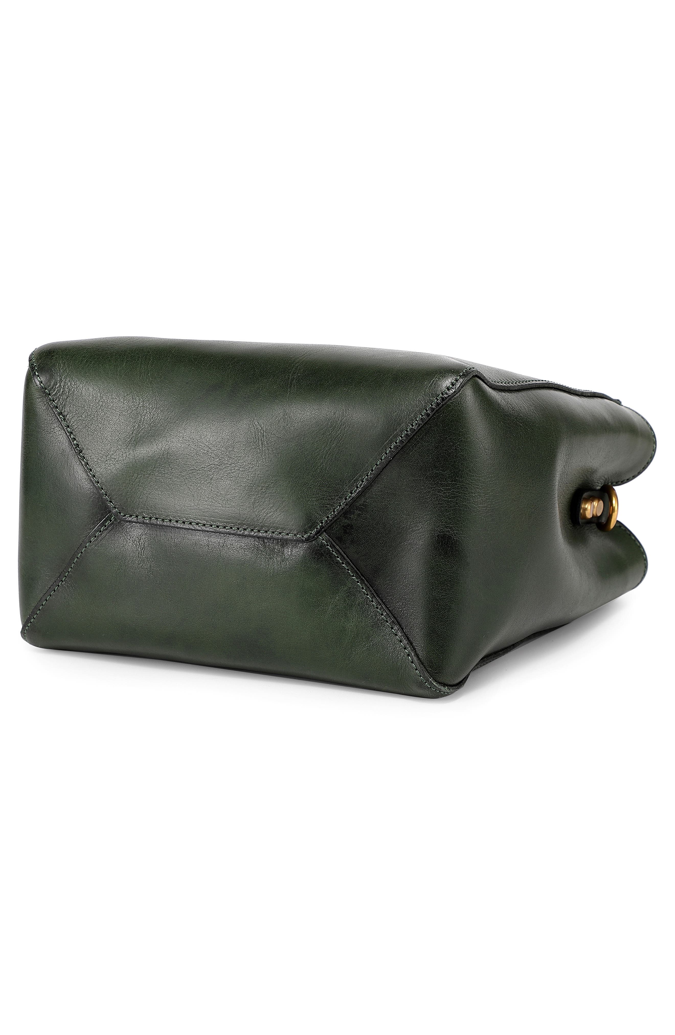 Dahlia Mini Tote Bag, Alternate, color, VINTAGEGREEN