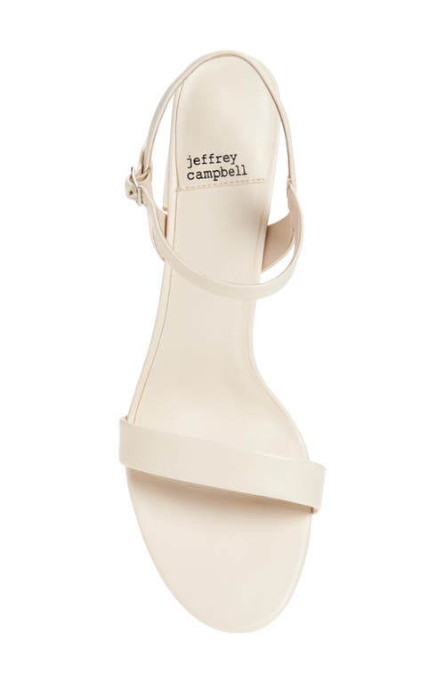 JEFFREY CAMPBELL JEFFREY CAMPBELL GO-THERE BLOCK HEEL SANDAL