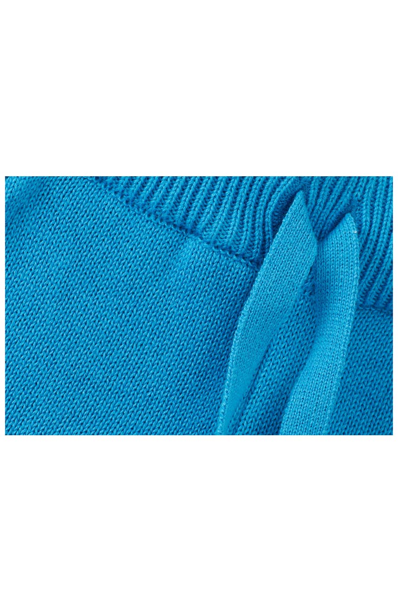 Vild House of Little Organic Knit Joggers, Alternate, color, Archipelago Blue
