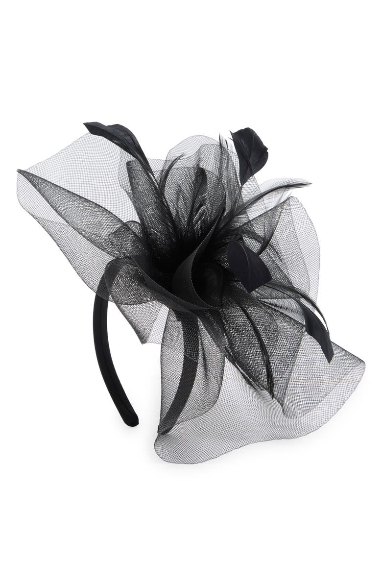 Collection XIIX Double Layer Fascinator, Main, color, 