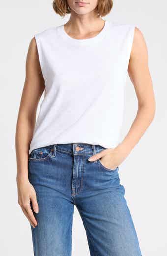 Sunwashed Slub Muscle Tank