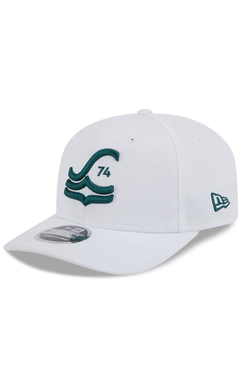 New Era Men's New Era White Seattle Sounders FC 2025 Jersey Hook 9SEVENTY Stretch-Snap Hat, Alternate, color, White