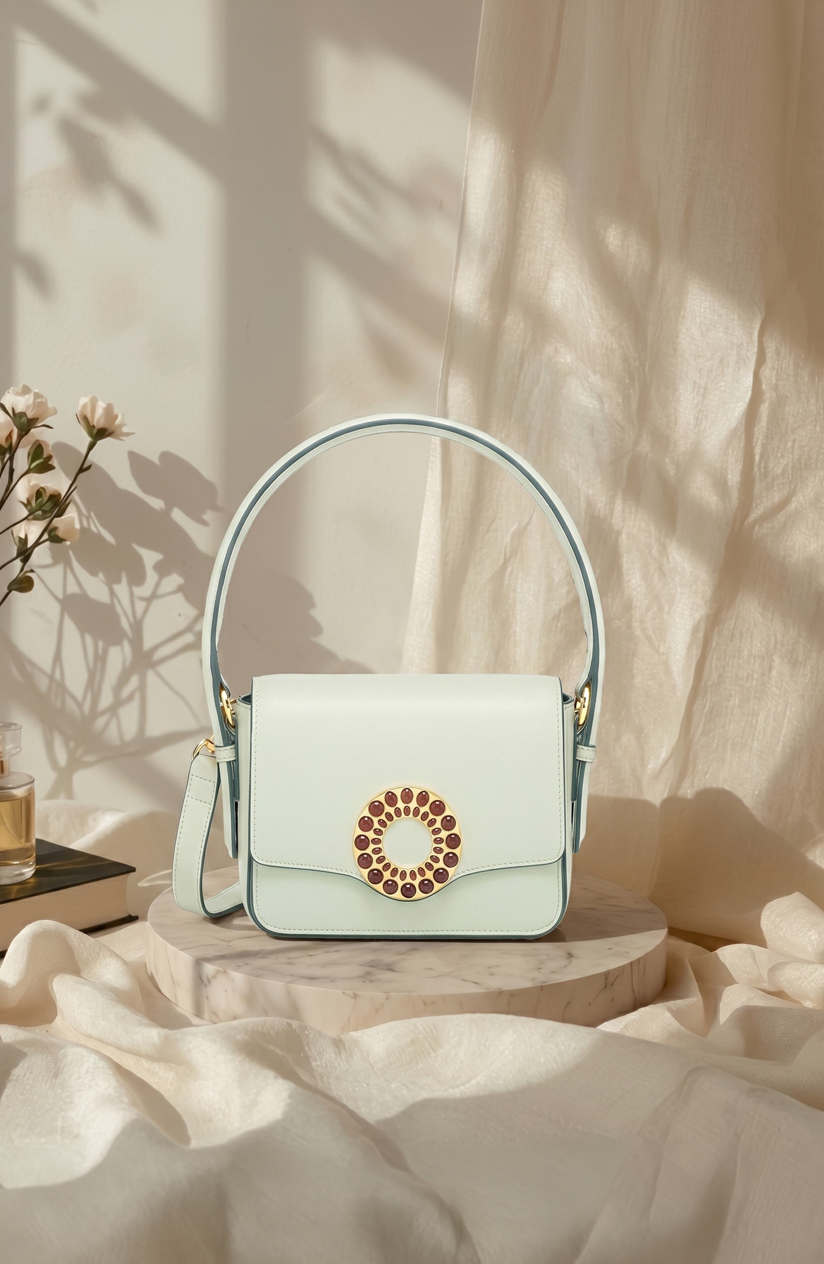 Aranyani Arya Top Handle 8, Alternate, color, Cool Matcha