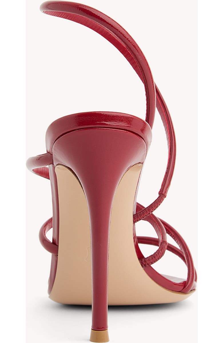 Gianvito Rossi Ettie Sandal, Alternate, color, Red Nappa