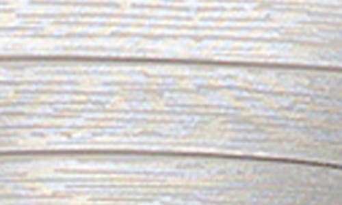 Herve Leger Ribbed Foil Boat Neck Tank Top In Silver Foil