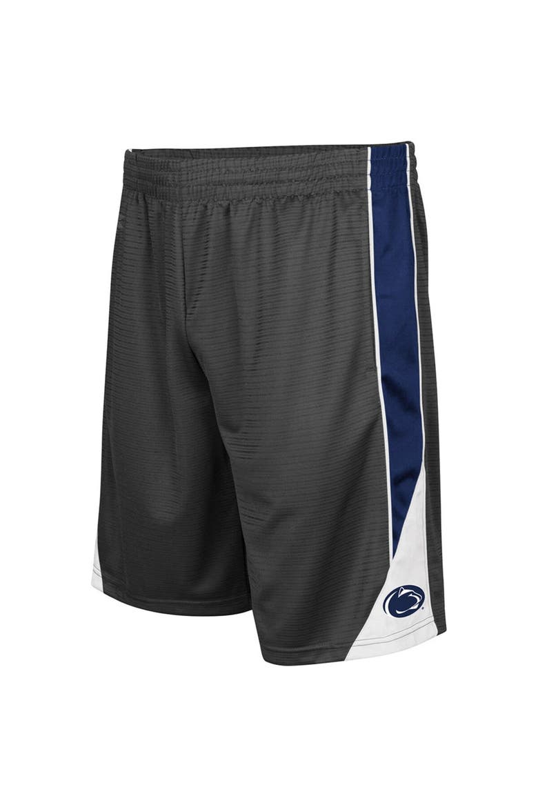 Men's Colosseum Charcoal Penn State Nittany Lions Turnover Shorts, Main, color, Charcoal