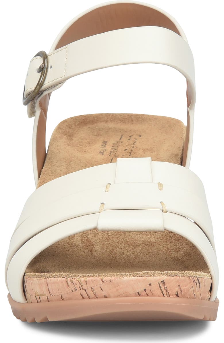 Comfortiva Taralyn Wedge Sandal, Alternate, color, Off White