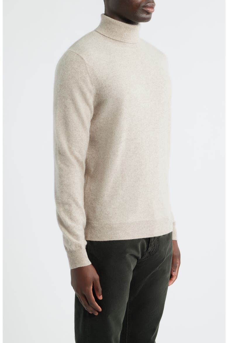 Cashmere Turtleneck, Alternate, color, SAND
