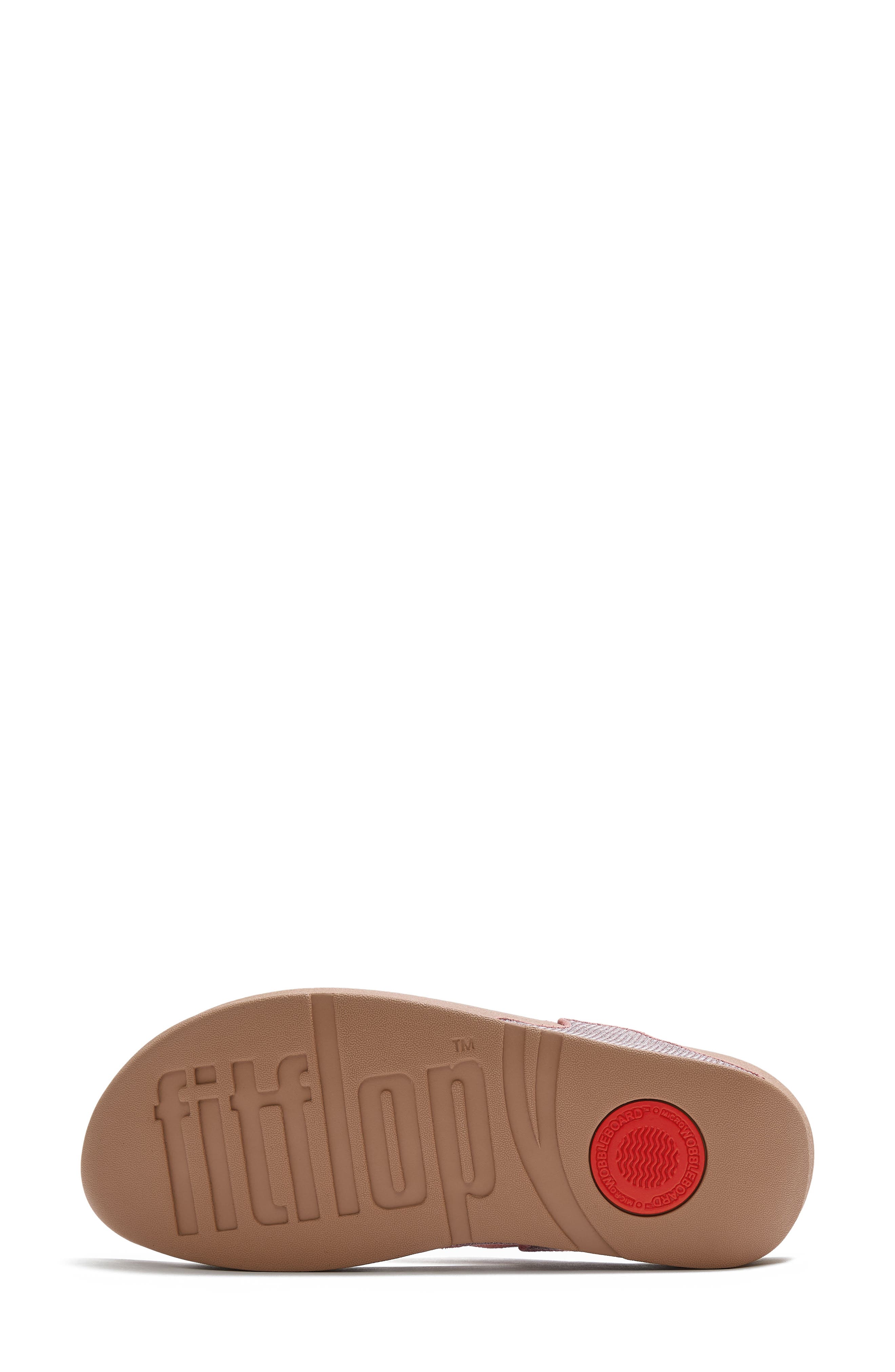 Lulu Shimmerglitz Toe Post Sandal, Alternate, color, DESERT BLUSH