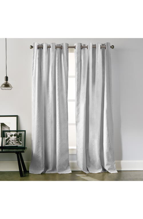 DKNY DKNY CHRYSANTHEMUM FLORAL GROMMET CURTAINS