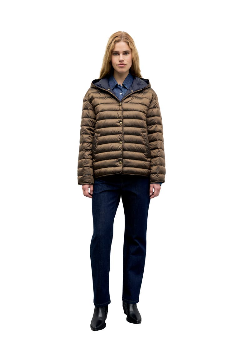 Afra Reversible Jacket, Alternate, color, Cigar