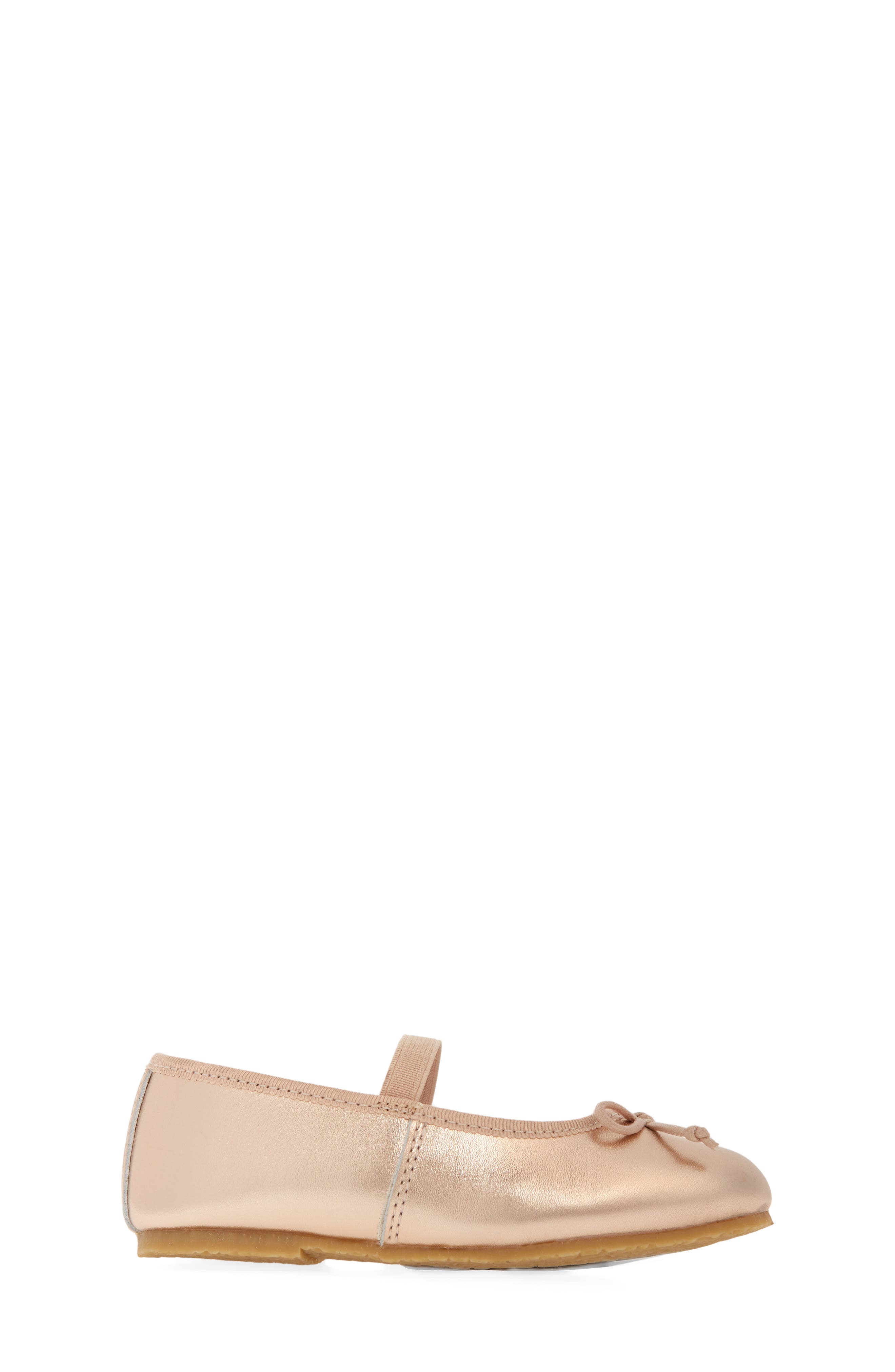 Kids' Alia Ballerina Flat, Alternate, color, ROSE GOLD