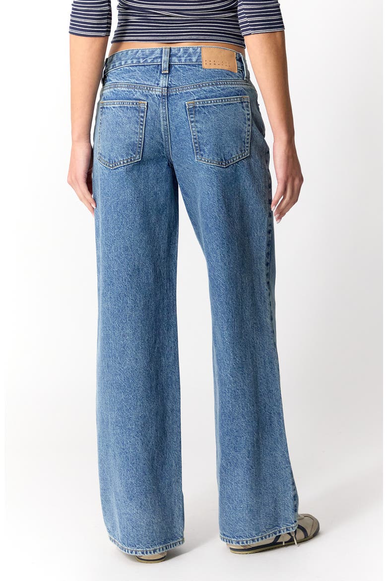 Casey Low Rise Baggy Jeans, Alternate, color, DARK INDIGO