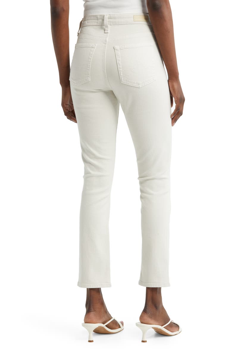 Mari High Waist Ankle Straight Leg Jeans, Alternate, color, FADE TO GRAYE