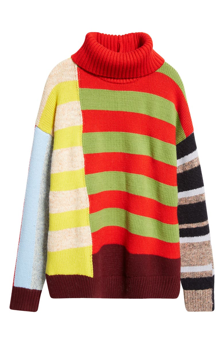 Waste Yarn Project Paul One of a Kind Turtleneck Sweater, Alternate, color,