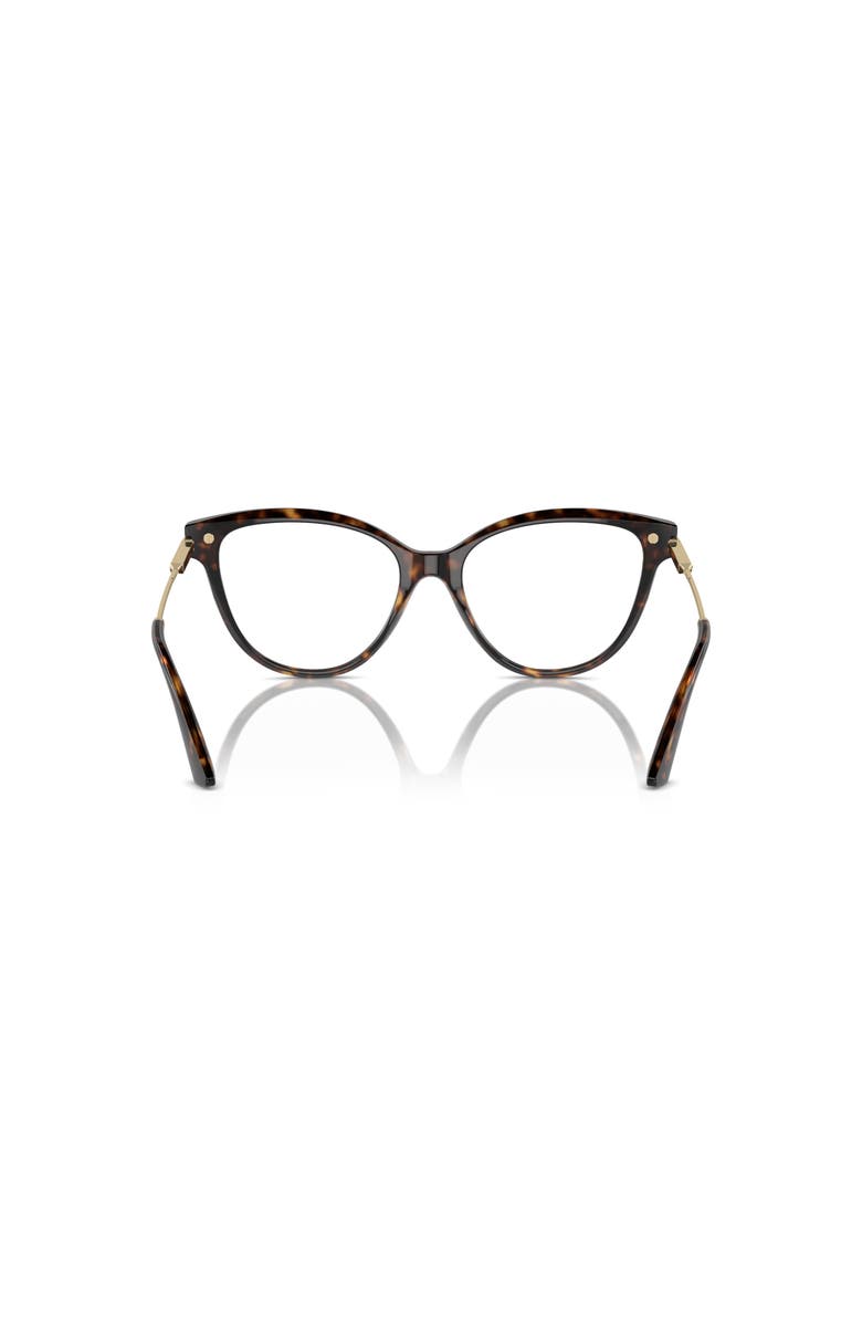 Jimmy Choo 52mm Cat Eye optical glasses, Alternate, color, Tortoise