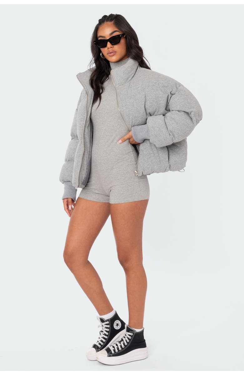 EDIKTED Liliana Long Sleeve Romper, Alternate, color,