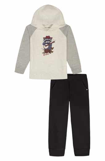Lucky Brand Kids' Logo Hooded T-Shirt & Joggers Set