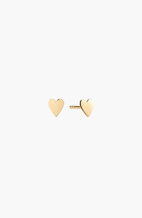 Heart Studs