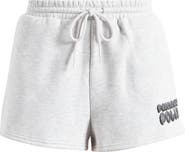 Princess Polly Cotton Blend Drawstring Sweat Shorts