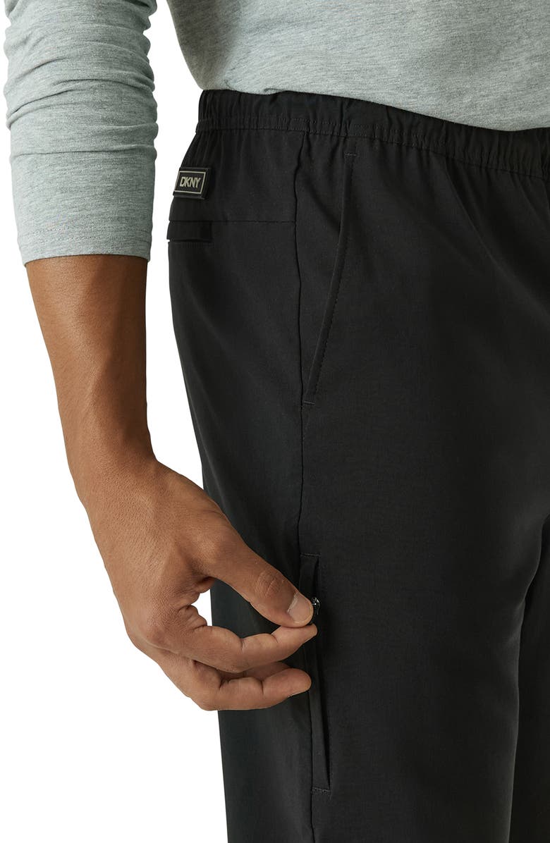 DKNY SPORTSWEAR Essential Tech Joggers, Alternate, color, Black