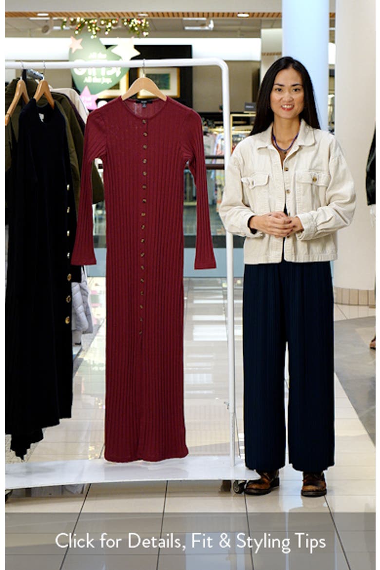 Long Sleeve Knit Dress video