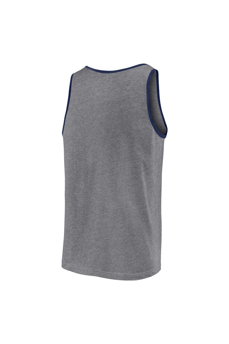 Men's Fanatics Branded  Heather Gray Houston Astros Primary Tank Top, Alternate, color, Heather Gray