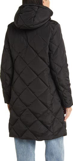 特価!Ralph Lauren Diamond Quilted Belted Hooded Puffer Coat Lauren Ralph Lauren Diamond Quilted Hooded Coat | Nordstromrack