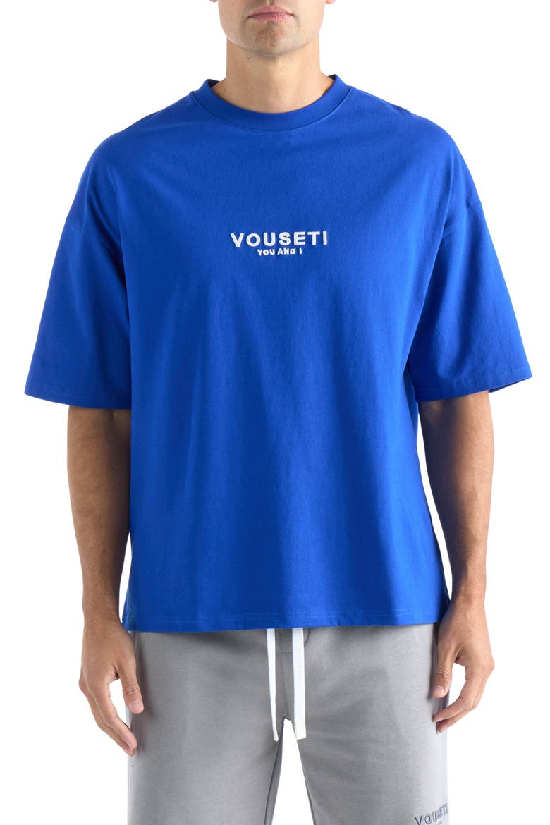 OG Oversize Logo T-Shirt, Main, color, COBALT
