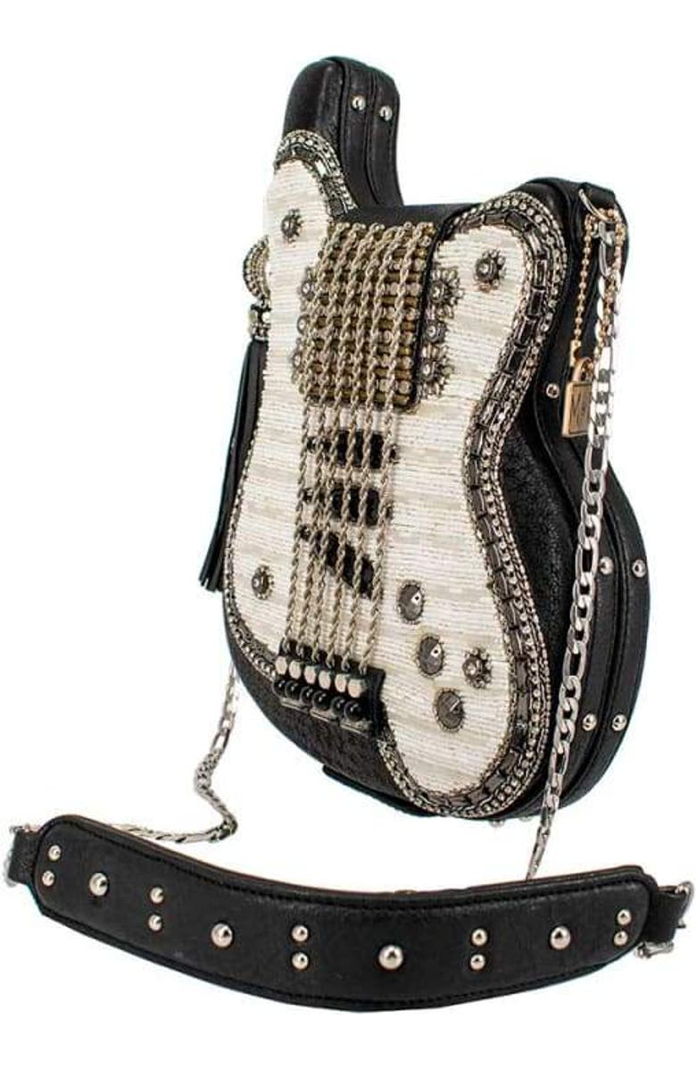 Mary Frances Accessories Greatest Hits Shoulder Handbag, Alternate, color, Black