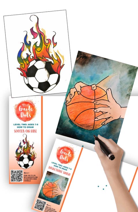 Add-On Art Rolls for Guide Dots Level 2 Art Kits - Age 8+