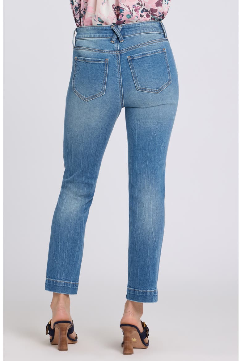 Sheri Slim Straight Leg Jeans, Alternate, color, PACIFICA