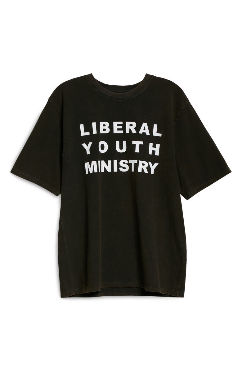 Liberal Youth Ministry Unisex Logo Graphic Tee, Alternate, color, 