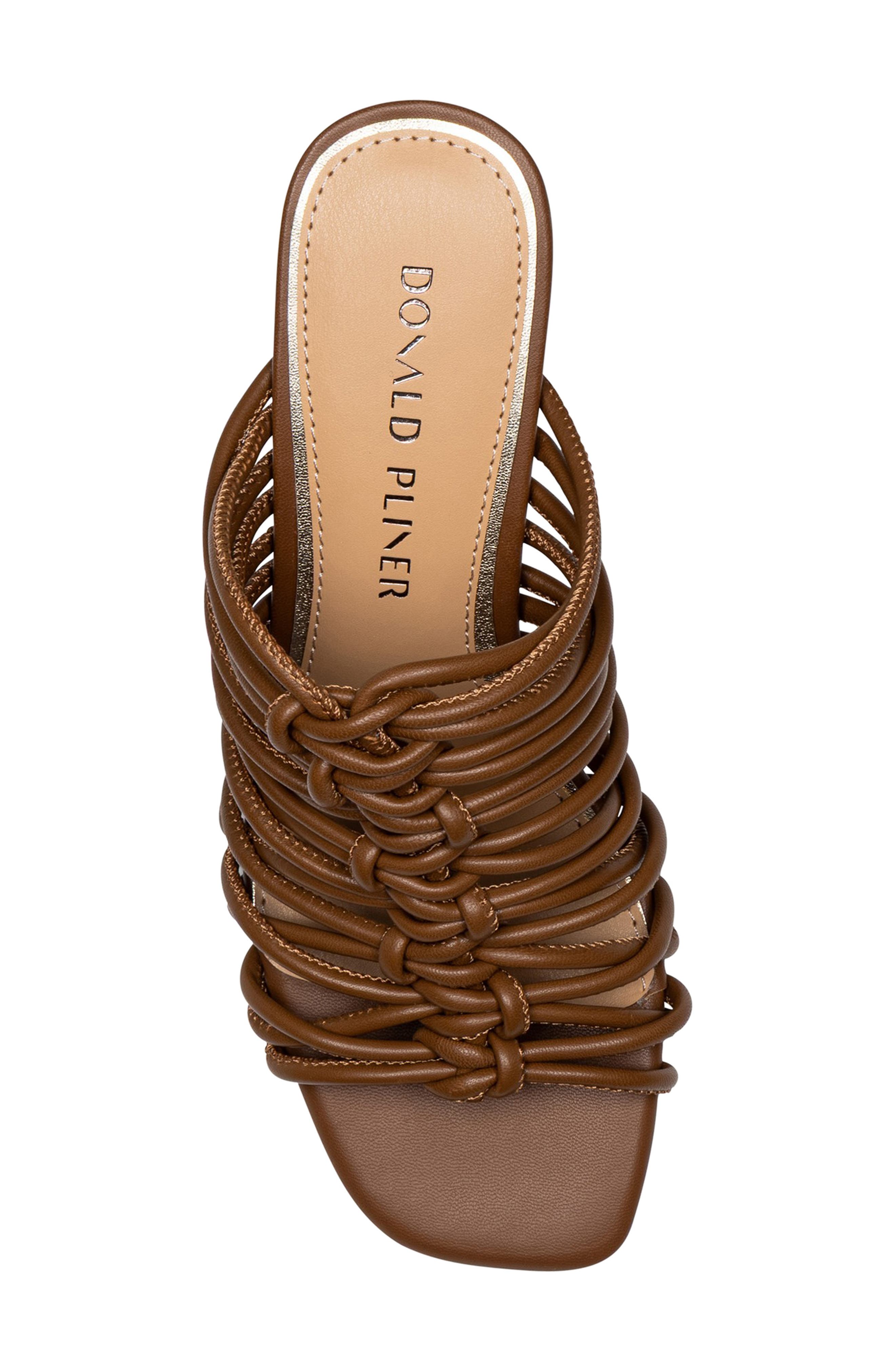 Vyta Strappy Block Heel Sandal, Alternate, color, SADDLE