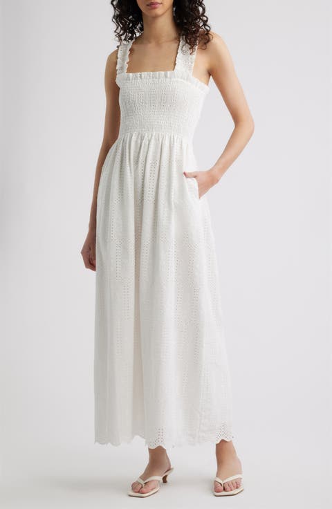 The Ashlyn Eyelet Nap Maxi Dress