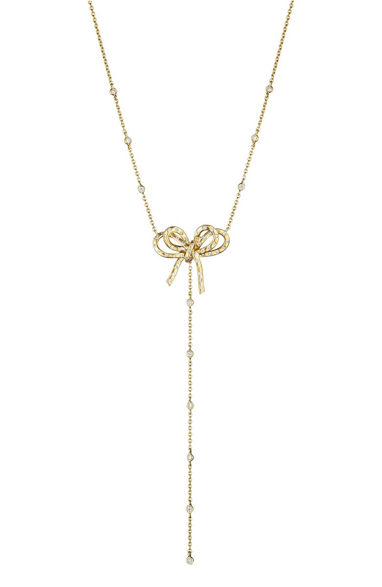 Hueb Romance Diamond Station Y-Necklace, Main, color,