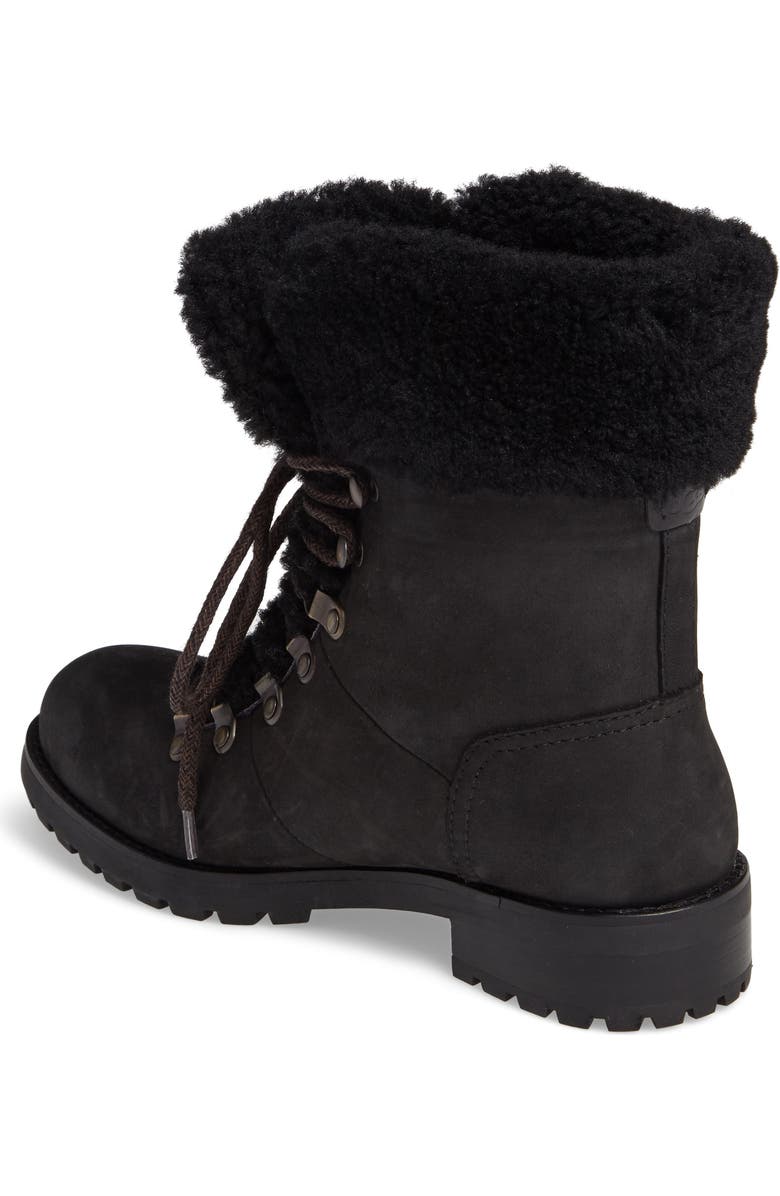 UGG<sup>®</sup> Fraser Genuine Shearling Water Resistant Boot, Alternate, color,