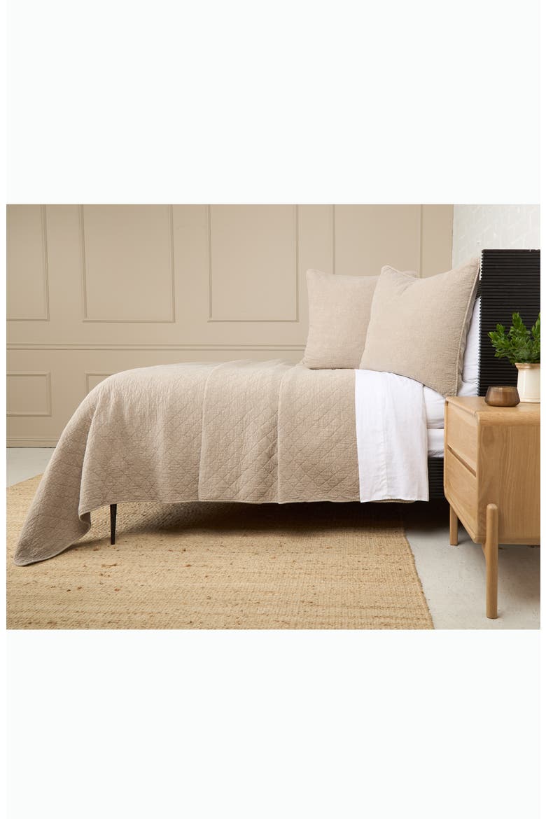 'Huntington' Coverlet, Alternate, color, TAUPE