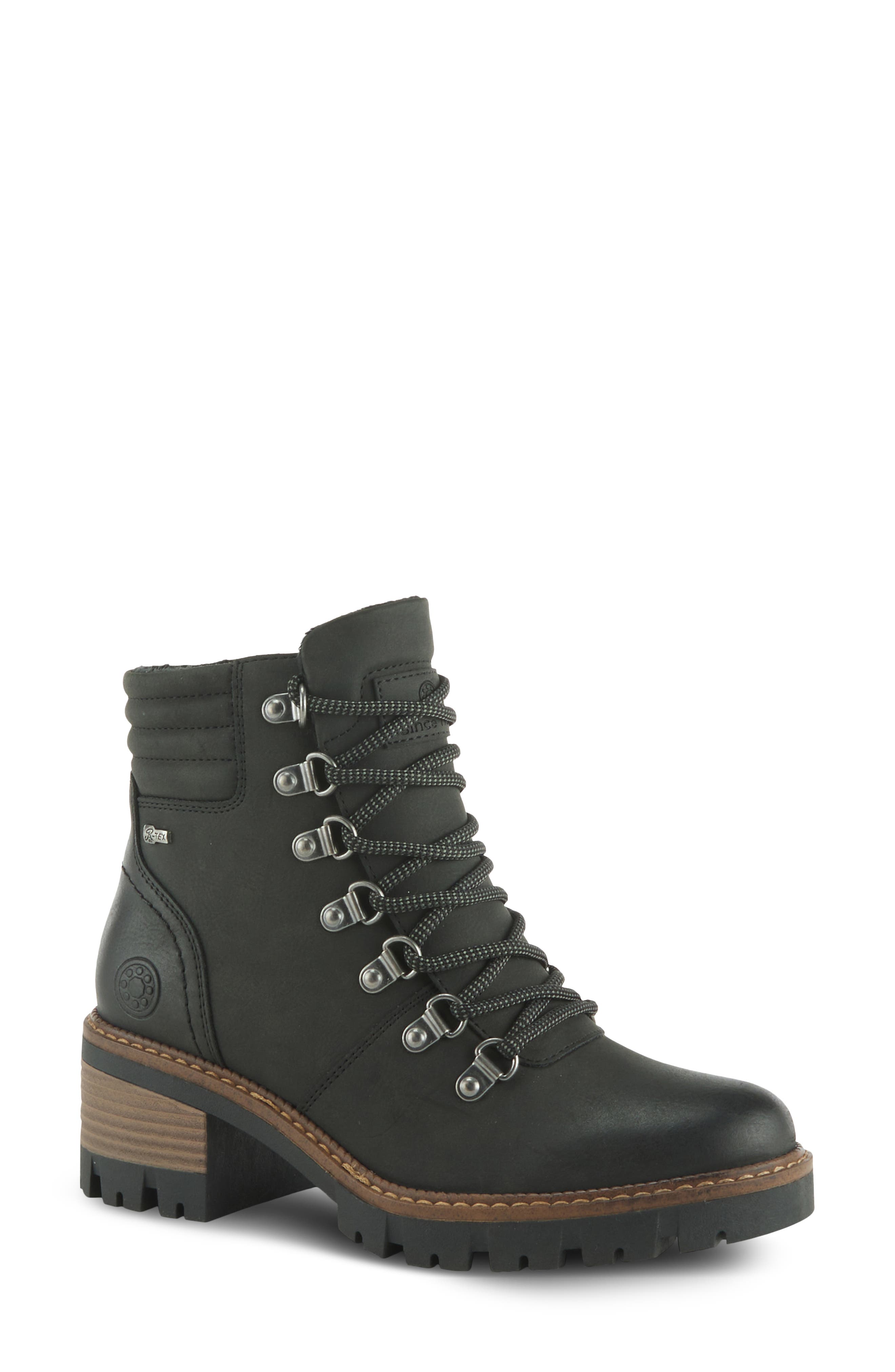 Spring Step Rockies Bootie, Main, color, Black