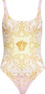 Versace Medusa Barocco Print One-Piece Swimsuit