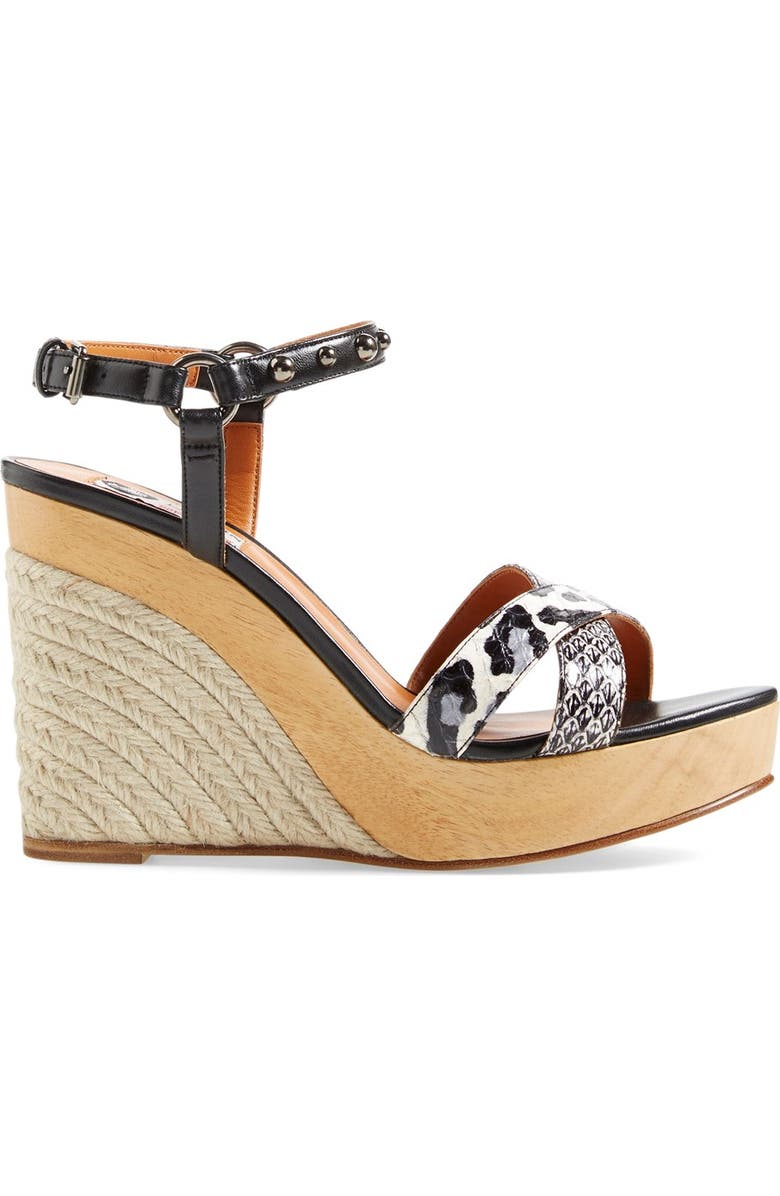 Lanvin Espadrille Wedge Sandal, Alternate, color,