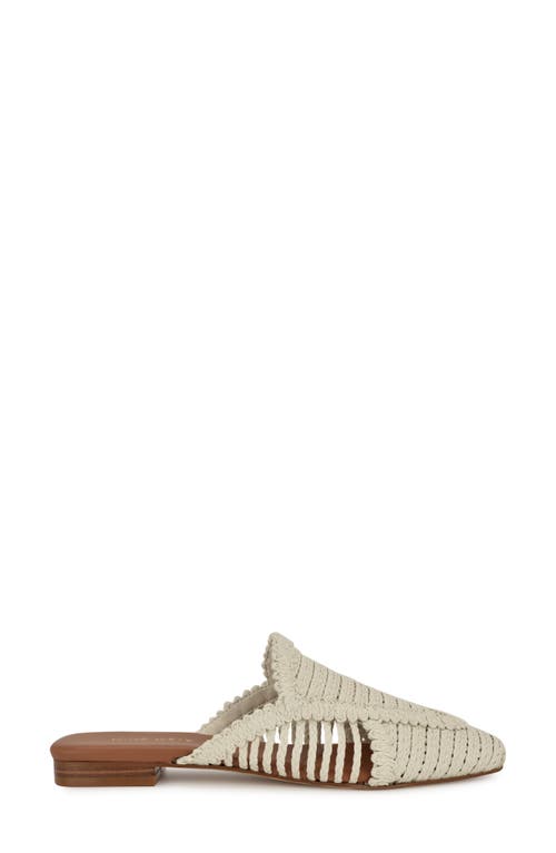 Nine West Campton Mule In Ivory