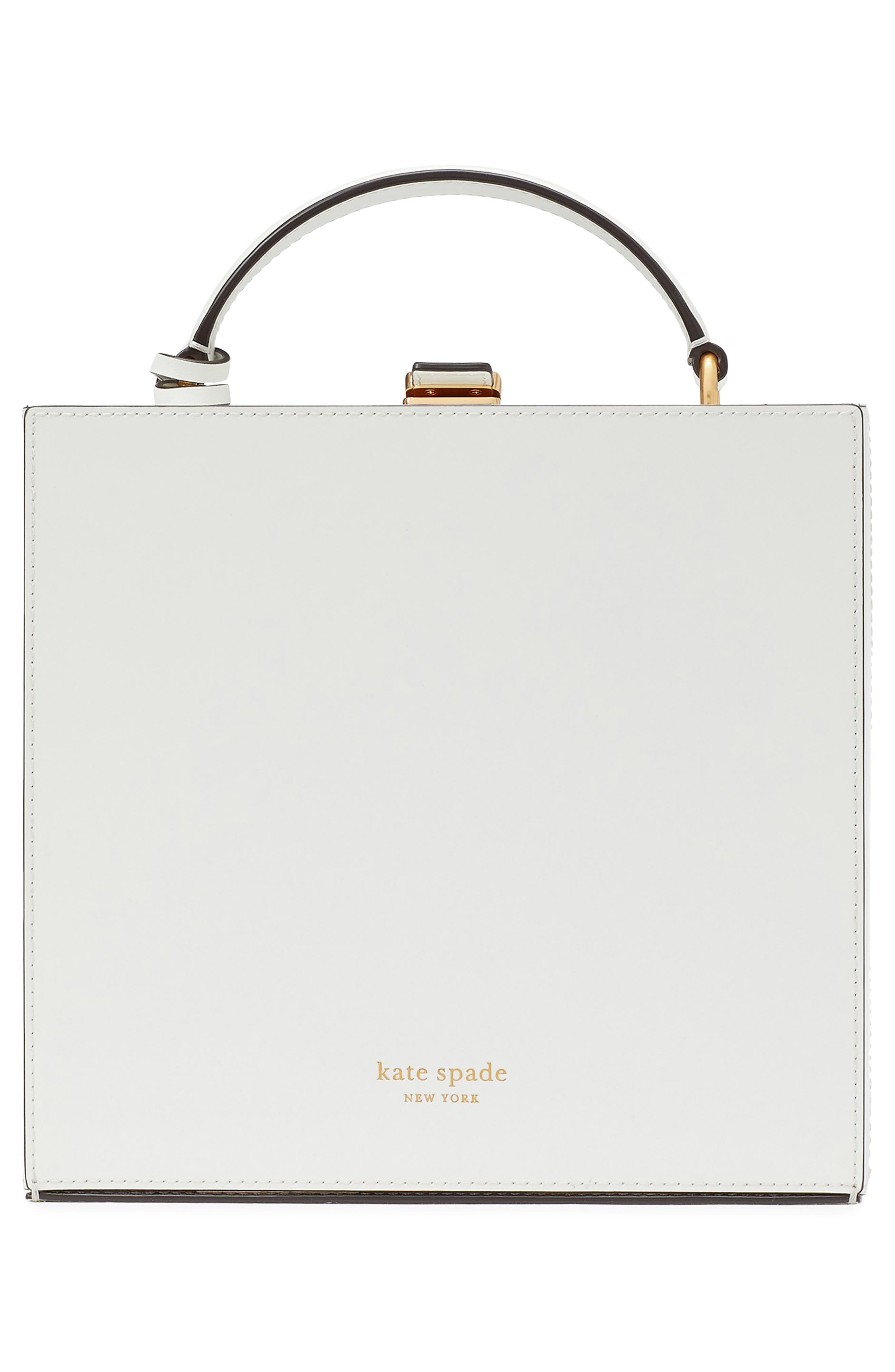 Kate Spade New York slice sequin & spazzolato leather top handle bag, Alternate, color, 